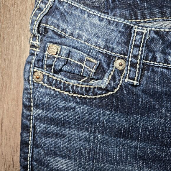 Silver Jeans Santorini Women’s Size 30x25 Light Wash 100% Cotton - Picture 5 of 9